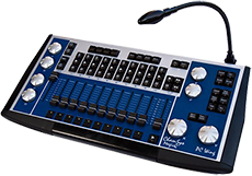 Lighting desk console, dmx control